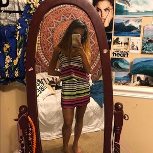 striped dress